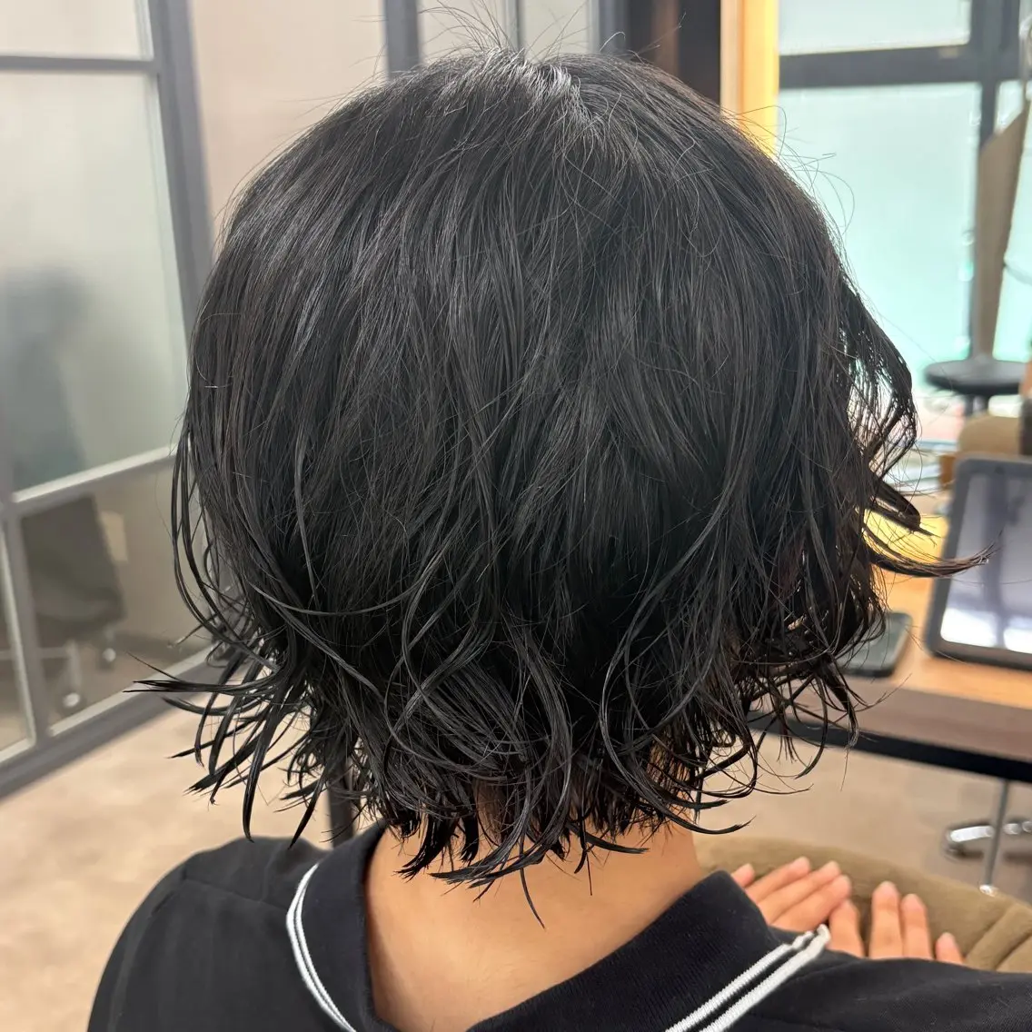 ショート パーマ 髪質改善/縮毛矯正 💜COCORO💜のヘアスタイル