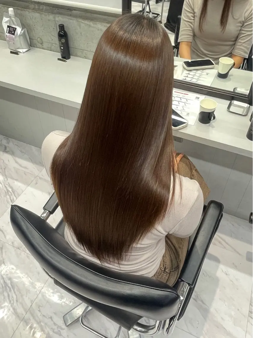 ロング トリートメント 蒼 純のヘアスタイル