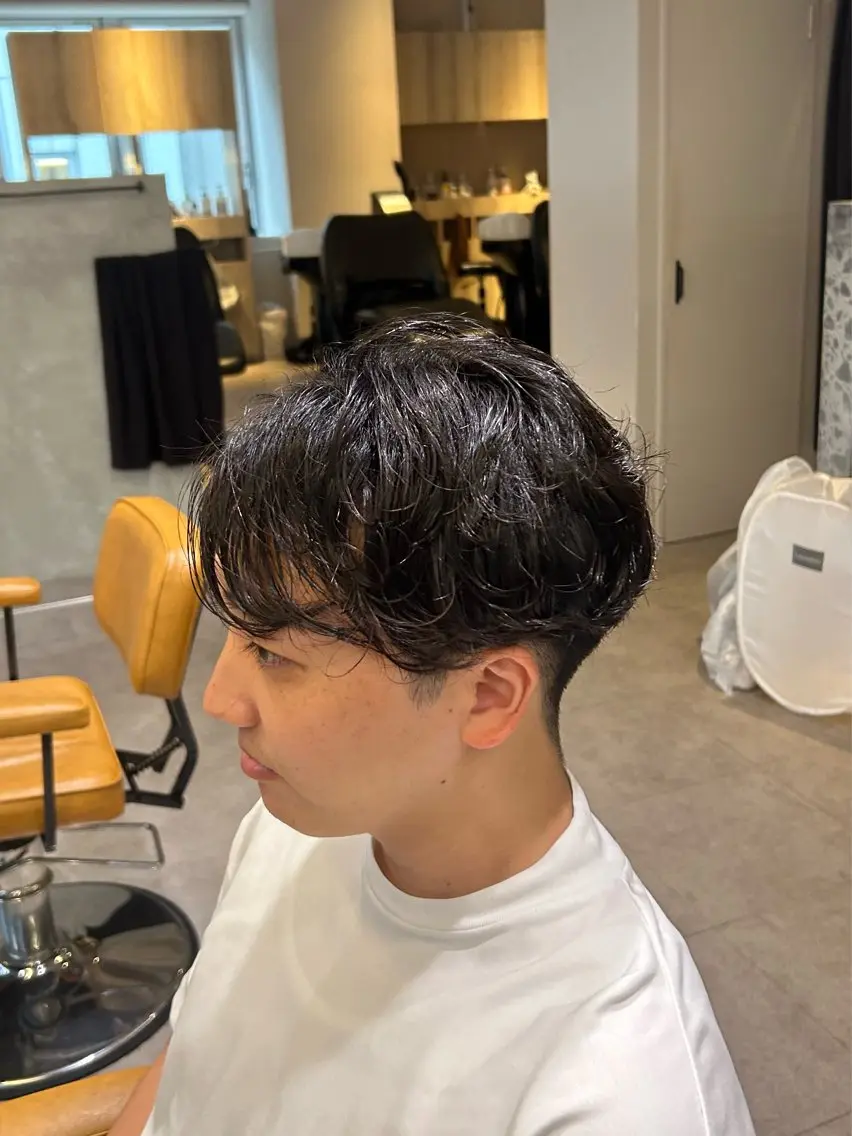 メンズカット+パーマ🌀の写真