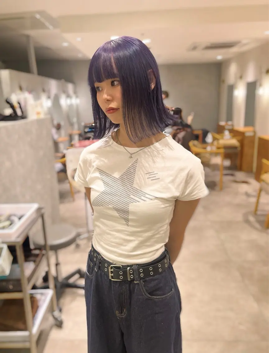 カラー 河原 楓樹のヘアスタイル