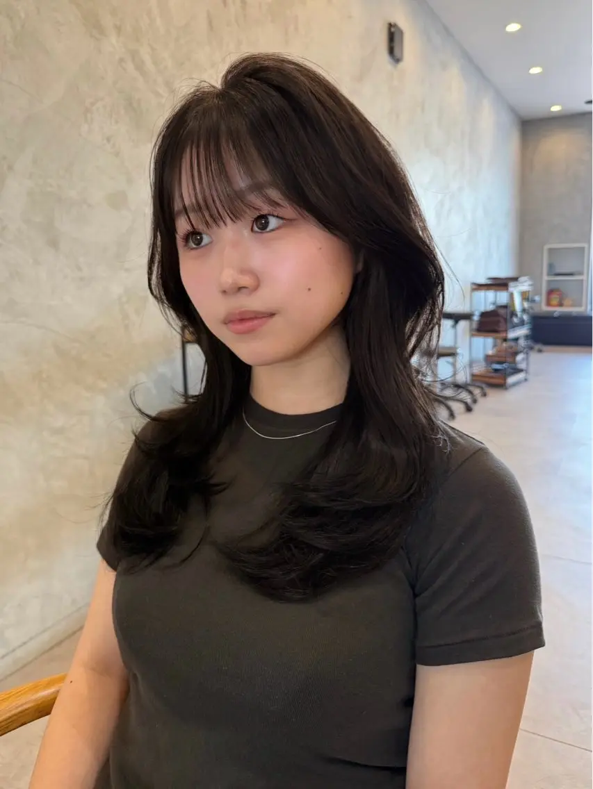 【平日限定価格⭐️】カット＋艶カラー＋トリートメント🎀の写真