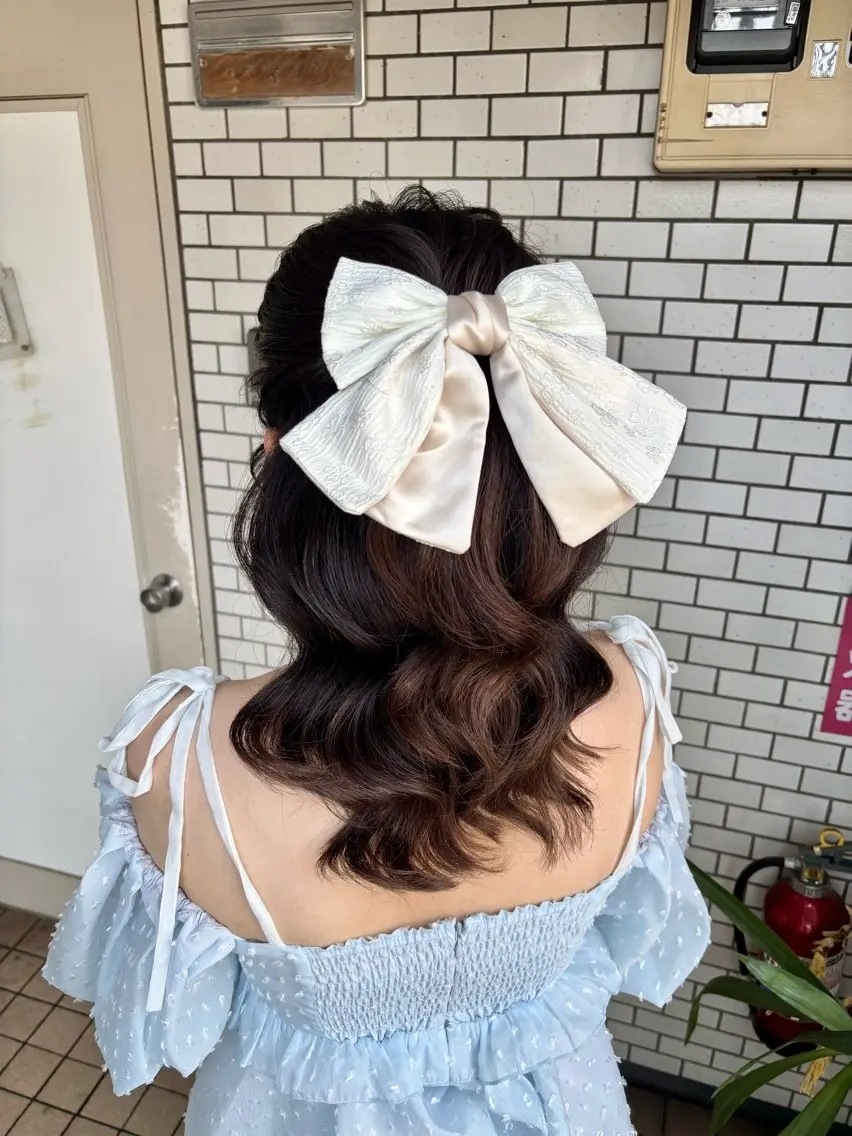 🎀(土日祝8時台限定)ヘアセット🎀[8/8.22は六本木での施術]の写真