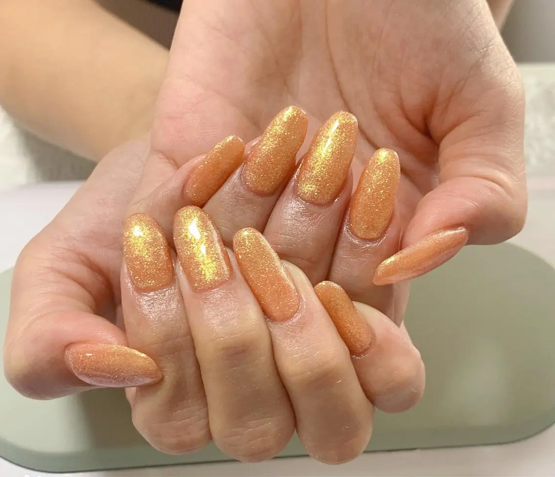 ネイル ラメ(グリッター) 林 ✨syousyouのネイルデザイン