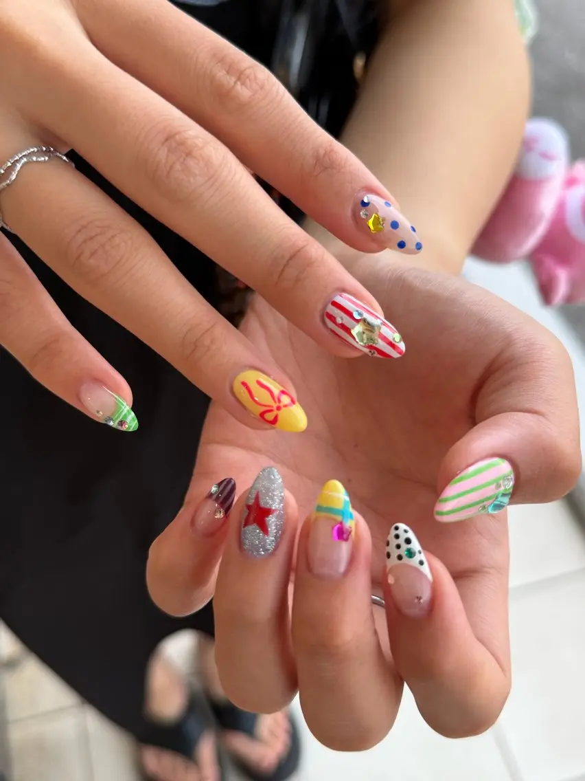 ネイル ハンドネイル Allure小山店 Nagisaのネイルデザイン