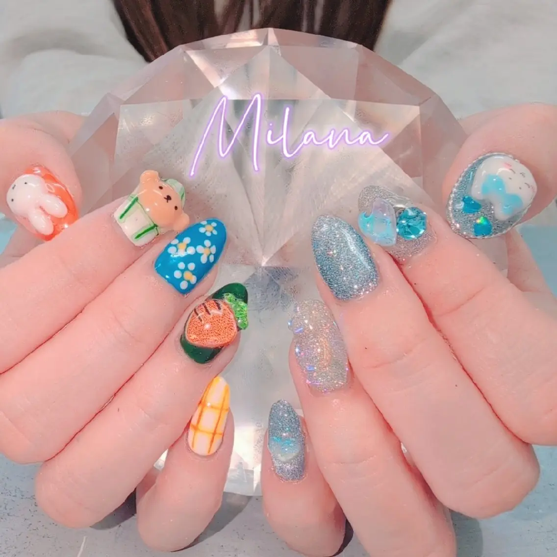 ネイル ハンドネイル Milana 川瀬のネイルデザイン