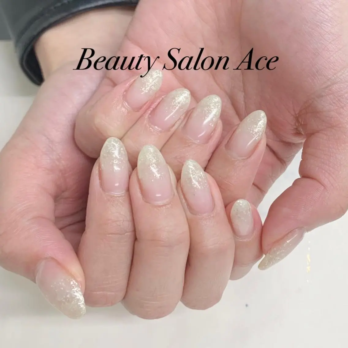 ネイル グラデーション ラメ(グリッター) ラメグラデーション メンズネイル 池袋フィルイン Ace♡Nailのネイルデザイン