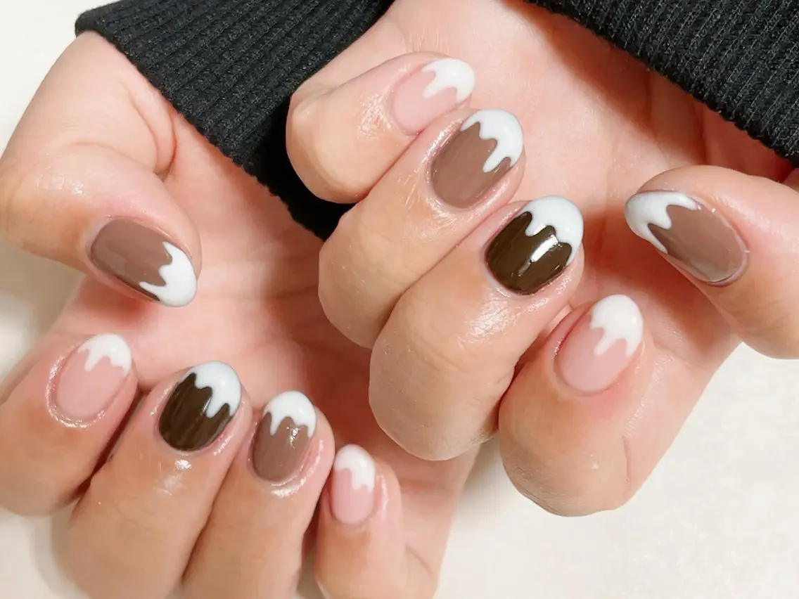 ネイル ジェルネイル 韓国ネイル メンズネイル パラジェル ブライダルネイル kiki nail たまプラーザのネイルデザイン
