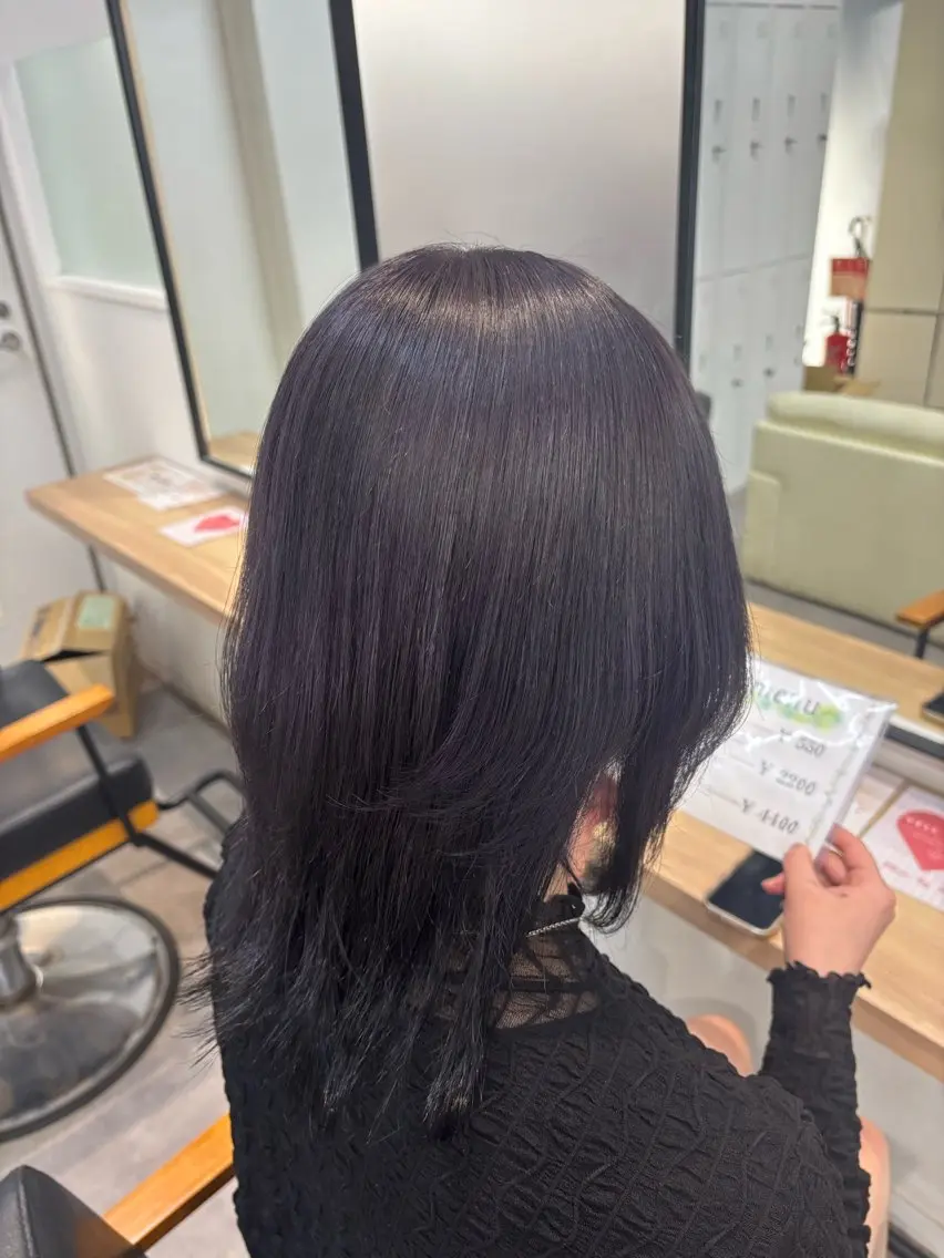 カラー 田中澪🩵ྀི /HUG横浜のヘアスタイル