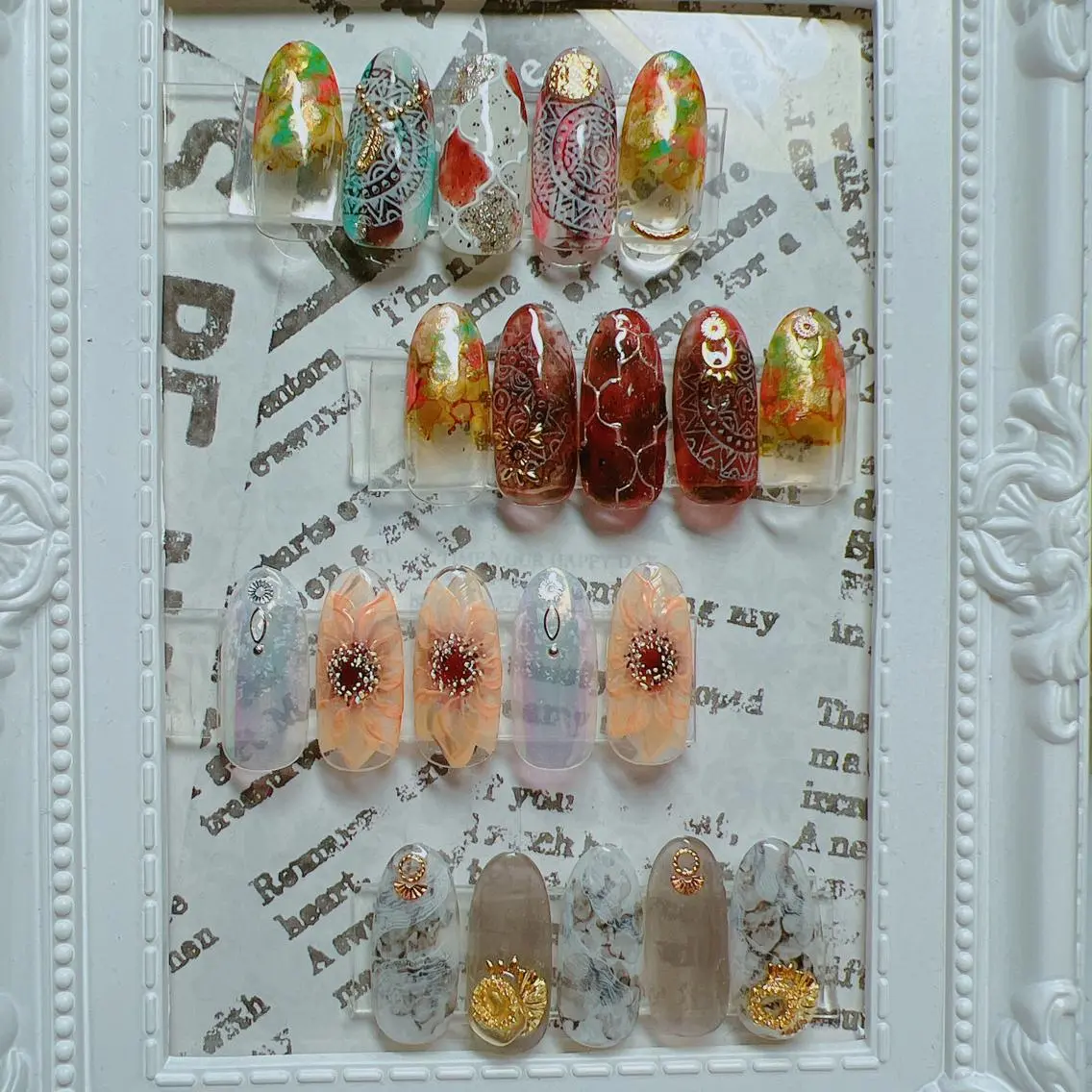 ⭐︎初回ソフトジェルオフ無料⭐︎サンプルからのフルデザイン💅カラー変更可の写真