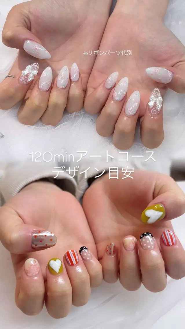 ❤️120minアートコース(パーツ代別)❤️の写真