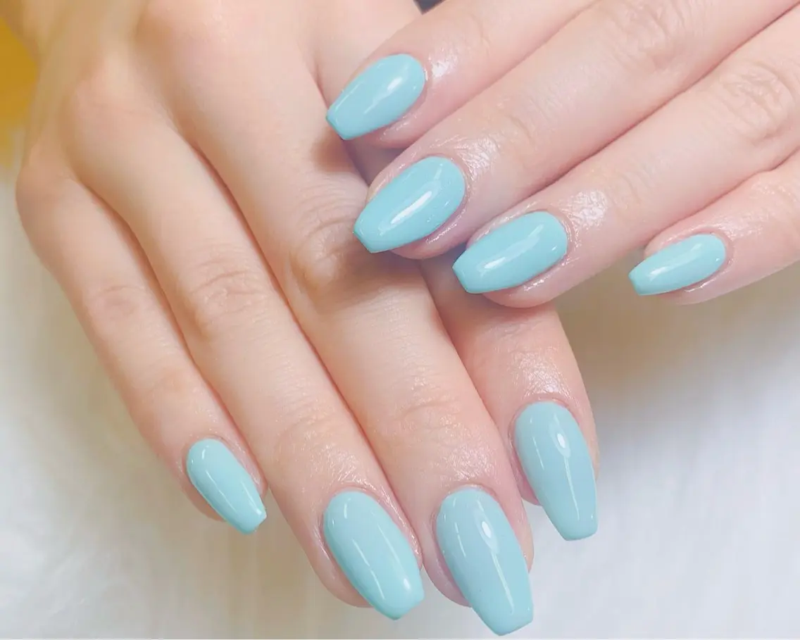 ネイル チークネイル フラッシュネイル フレンチネイル グラデーション ラメ(グリッター) ハンドネイル AN NAIL SALONのネイルデザイン