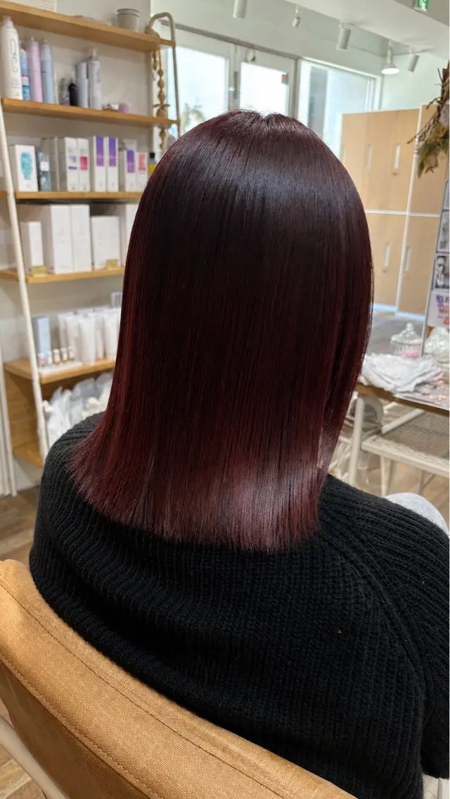 ミディアム JAGARA kokoroのヘアスタイル