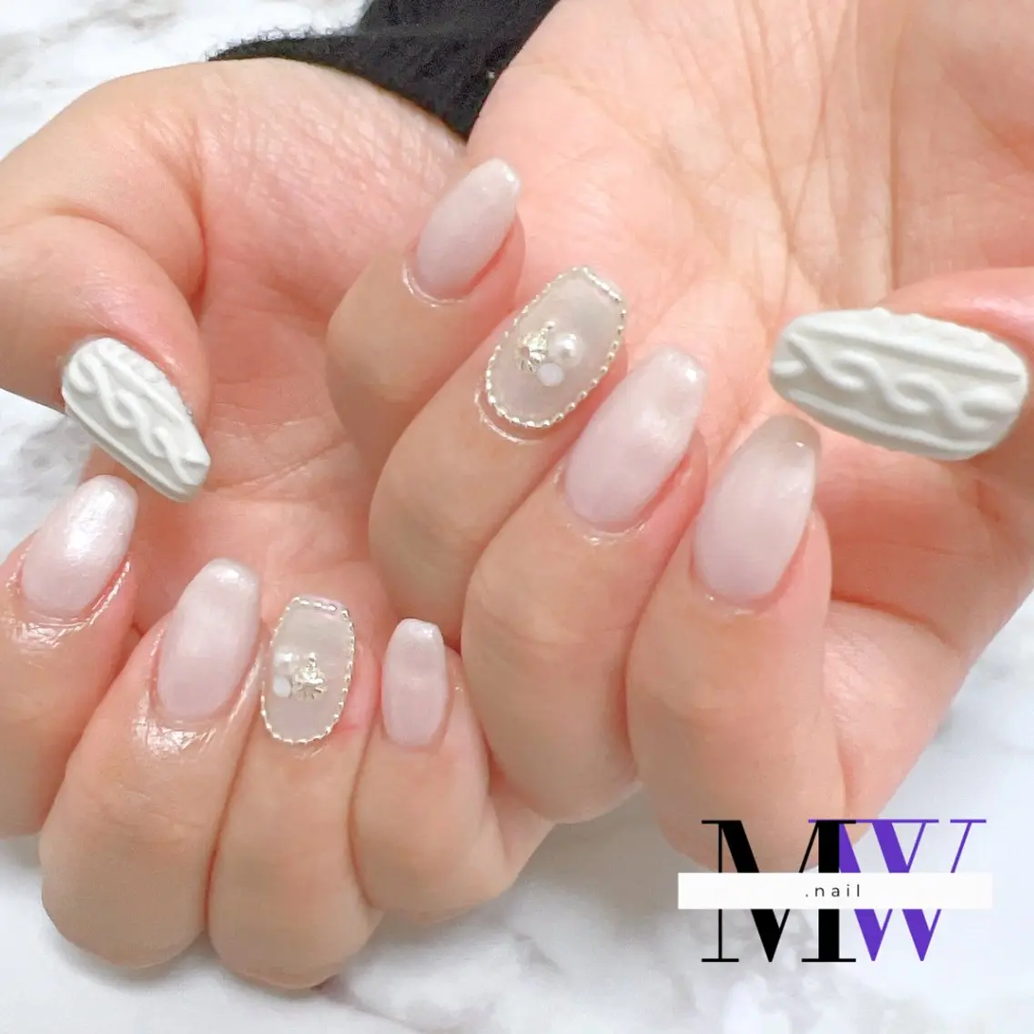 ネイル ハンドネイル MW .nailのネイルデザイン