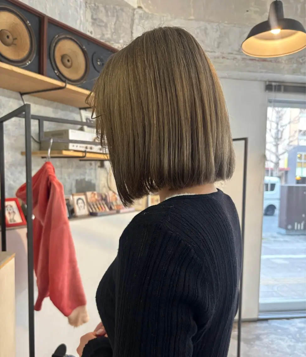カット(ボブ限定)の写真