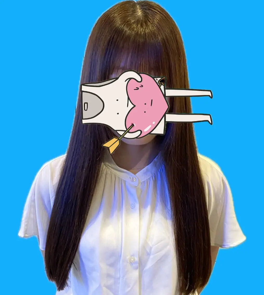 ロング ロング 縮毛矯正 吉田 恋々音のヘアスタイル