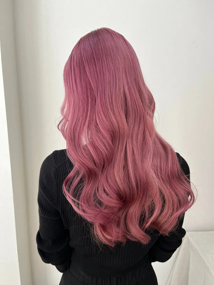 ロング ヘアカラー トリートメント エクステ・髪質改善・ ブリーチ・吉田大介のヘアスタイル