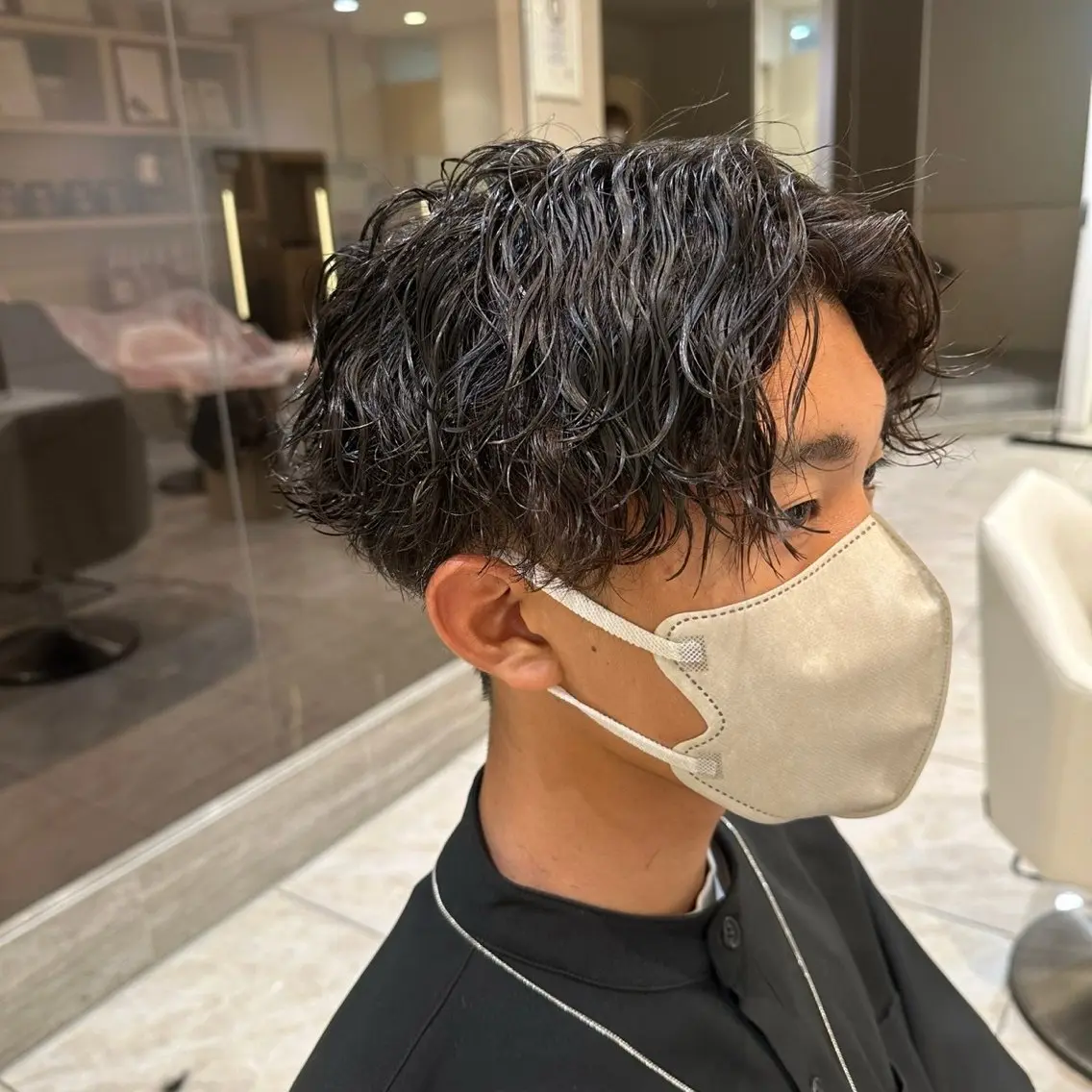 Men'sパーマの写真