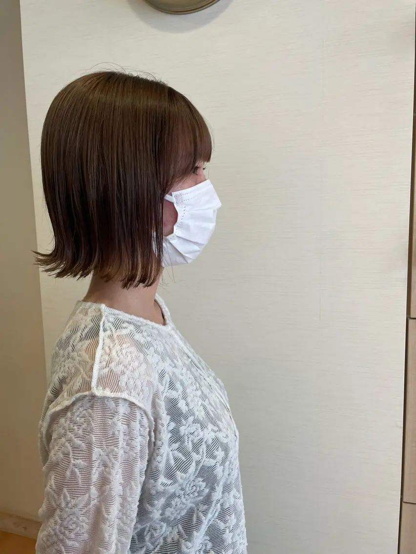 ミディアム 💿 kanna💿のヘアスタイル