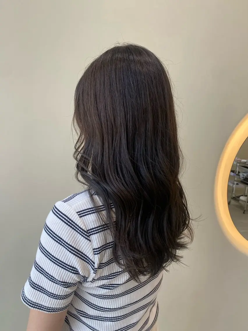 《🪄メンテナンス✨️》ワンカラー🎨➕毛先整え、毛量調整カット💇‍♀️➕2ステップトリートメント付き🌟の写真