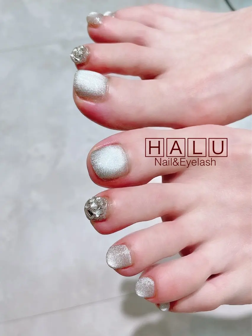 ネイル ハンドネイル フットネイル HALU ハルのネイルデザイン