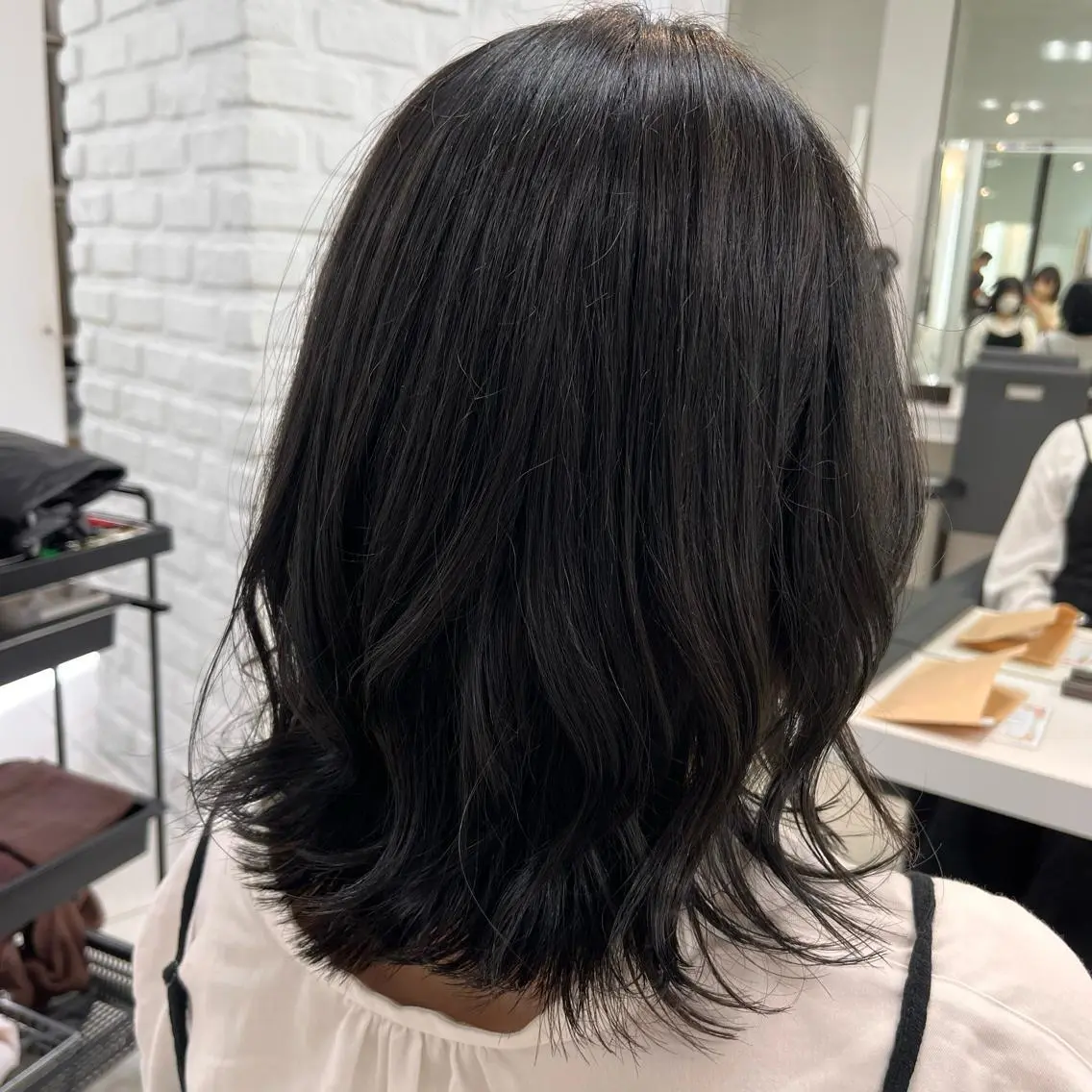 ミディアム カラー カット ヘアカラー トリートメント 【メンズ縮毛矯正/ Ryoka】のヘアスタイル