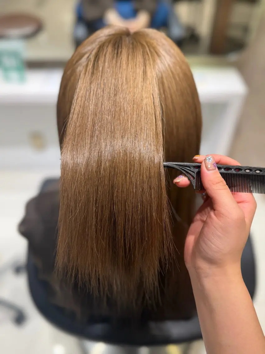 ロング トリートメント カラーモデル募集🌺 Earth長田百香のヘアスタイル