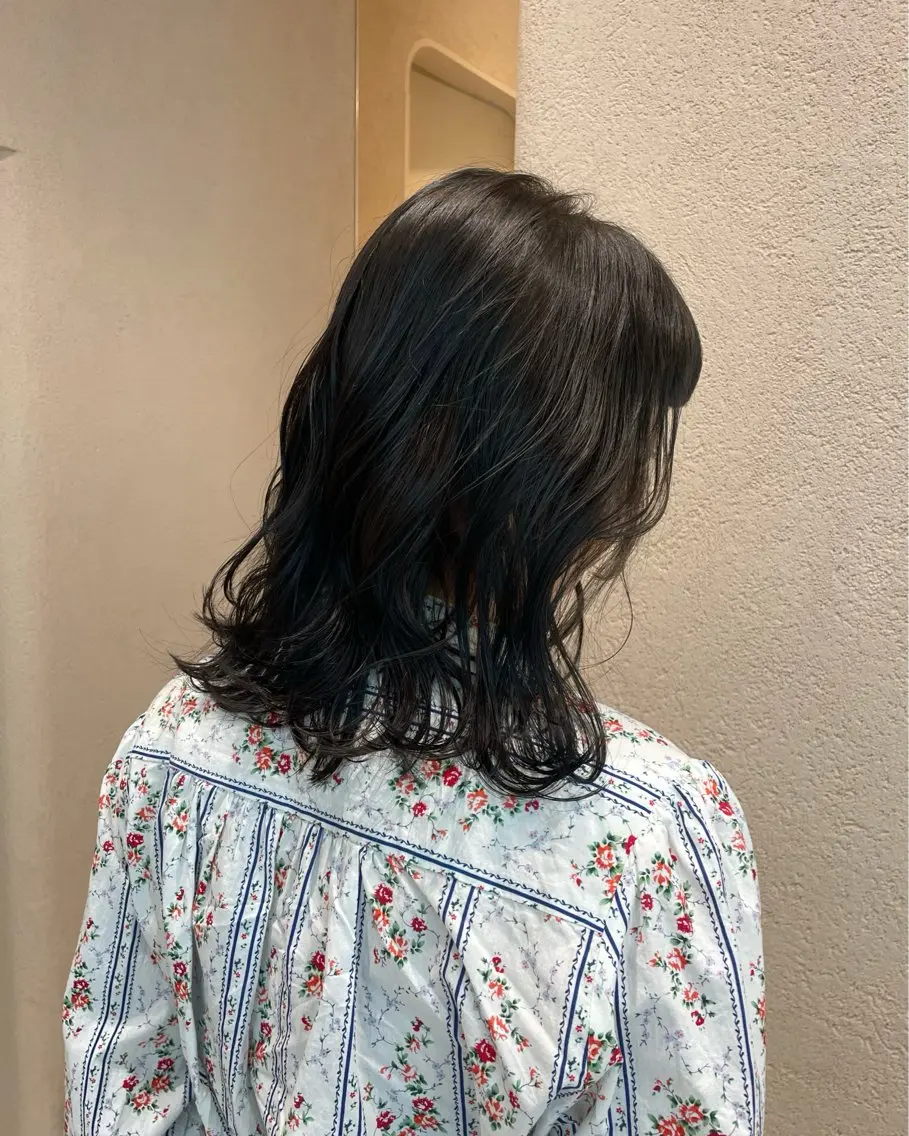 【5月限定🎏】カット➕透明感カラー➕1stepトリートメント➕コテ巻き🤍の写真