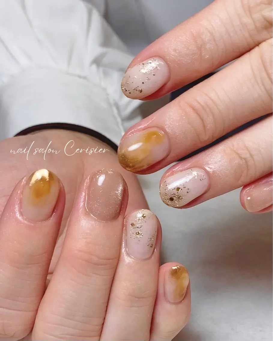 ネイル ハンドネイル フットネイル cerisier nailのネイルデザイン