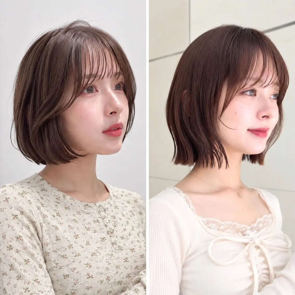 ショート カラー ボブ 似合わせカット カット ヘアカラー トリートメント 骨格診断♡ボブ 🌸清田勇輝🌸のヘアスタイル