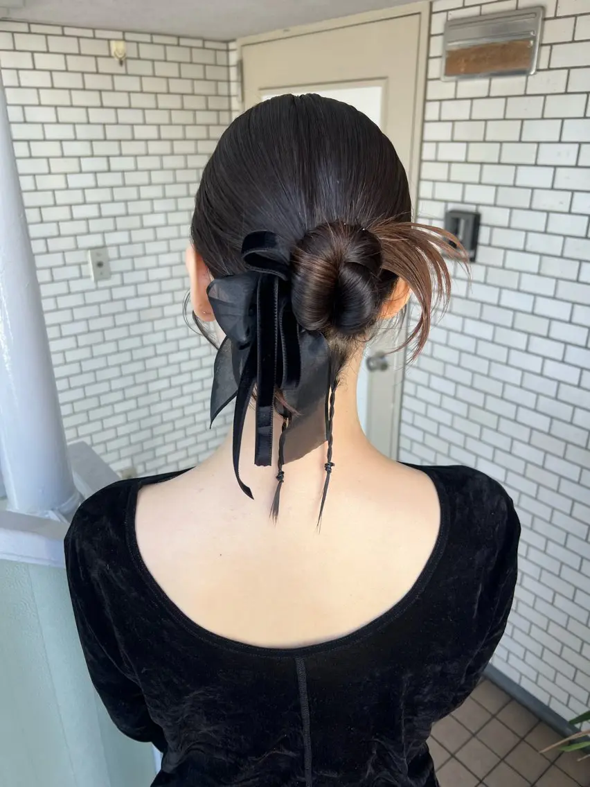 ヘアアレンジ ヘアセット 大人可愛いヘアメイク 💋🧚♀️しずかのヘアスタイル