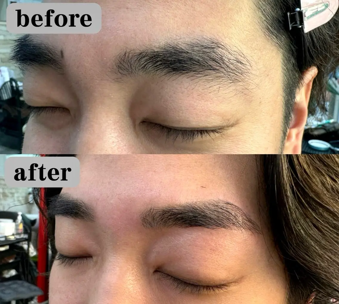 メンズ アイブロウ メンズアイブロウ 眉カット その他(アイブロウ) 看板犬がお出迎え◎ 初めてでも安心◎のヘアスタイル