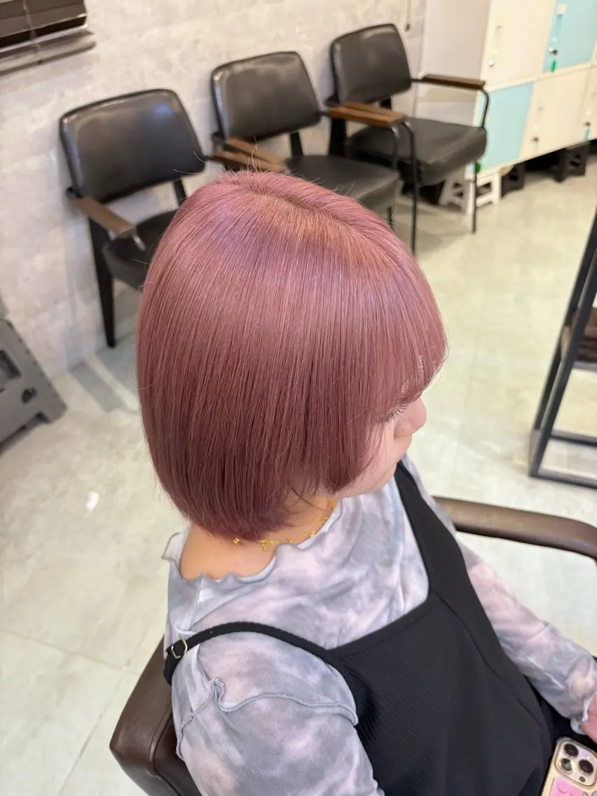 ミディアム カラー ヘアカラー トリートメント Ruka 🎀のヘアスタイル