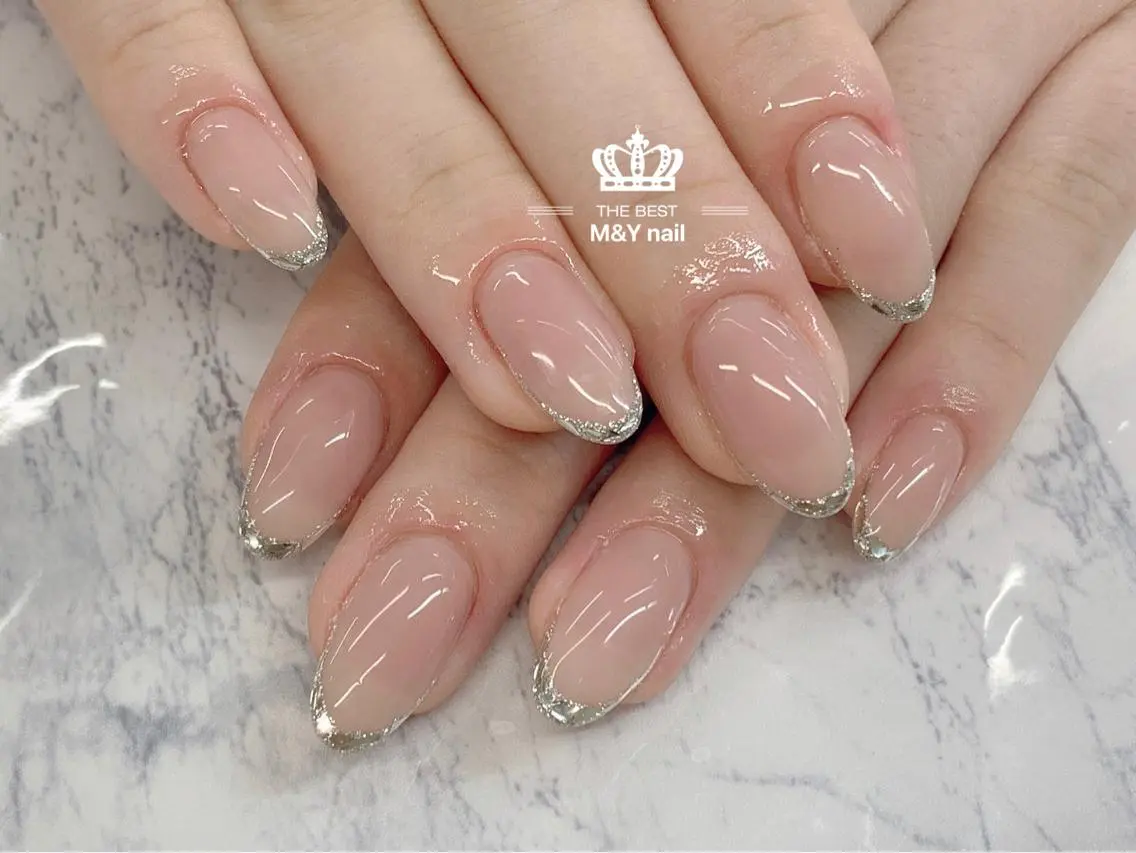 ネイル フレンチネイル ハンドネイル M&Y NailSalonのネイルデザイン