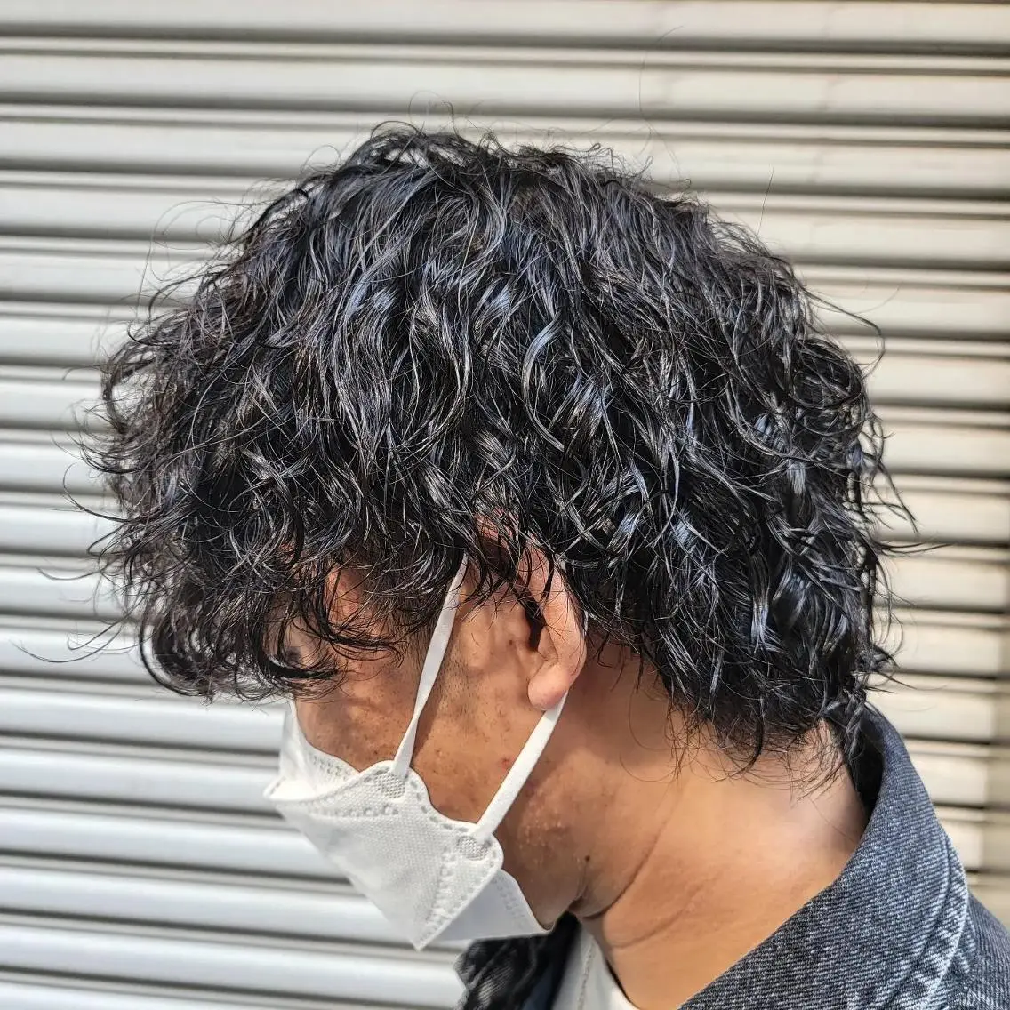 メンズ メンズパーマ メンズツイストパーマ 波巻きパーマ ツイストパーマ 特殊パーマ 片山恭兵のヘアスタイル