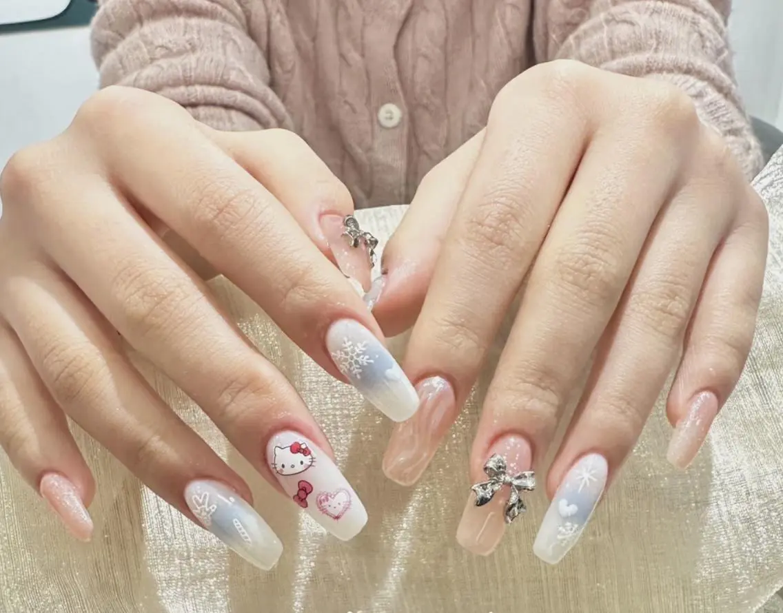 ネイル ハンドネイル ハンドケア 🍑 momo_nailのネイルデザイン