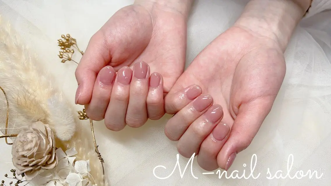 ネイル ワンカラーネイル M_ nail salonのネイルデザイン