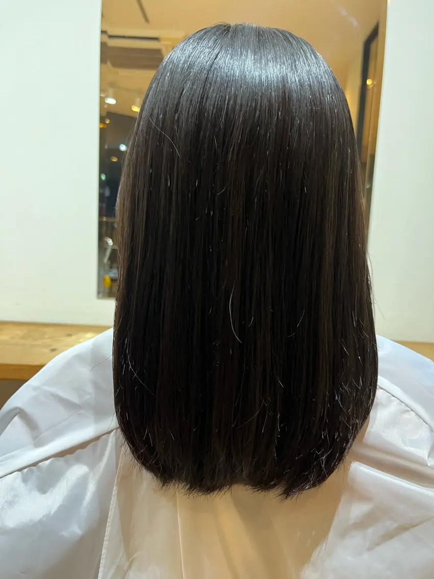 縮毛矯正 ✨透明感カラー✨ ｋａｅｄｅのヘアスタイル
