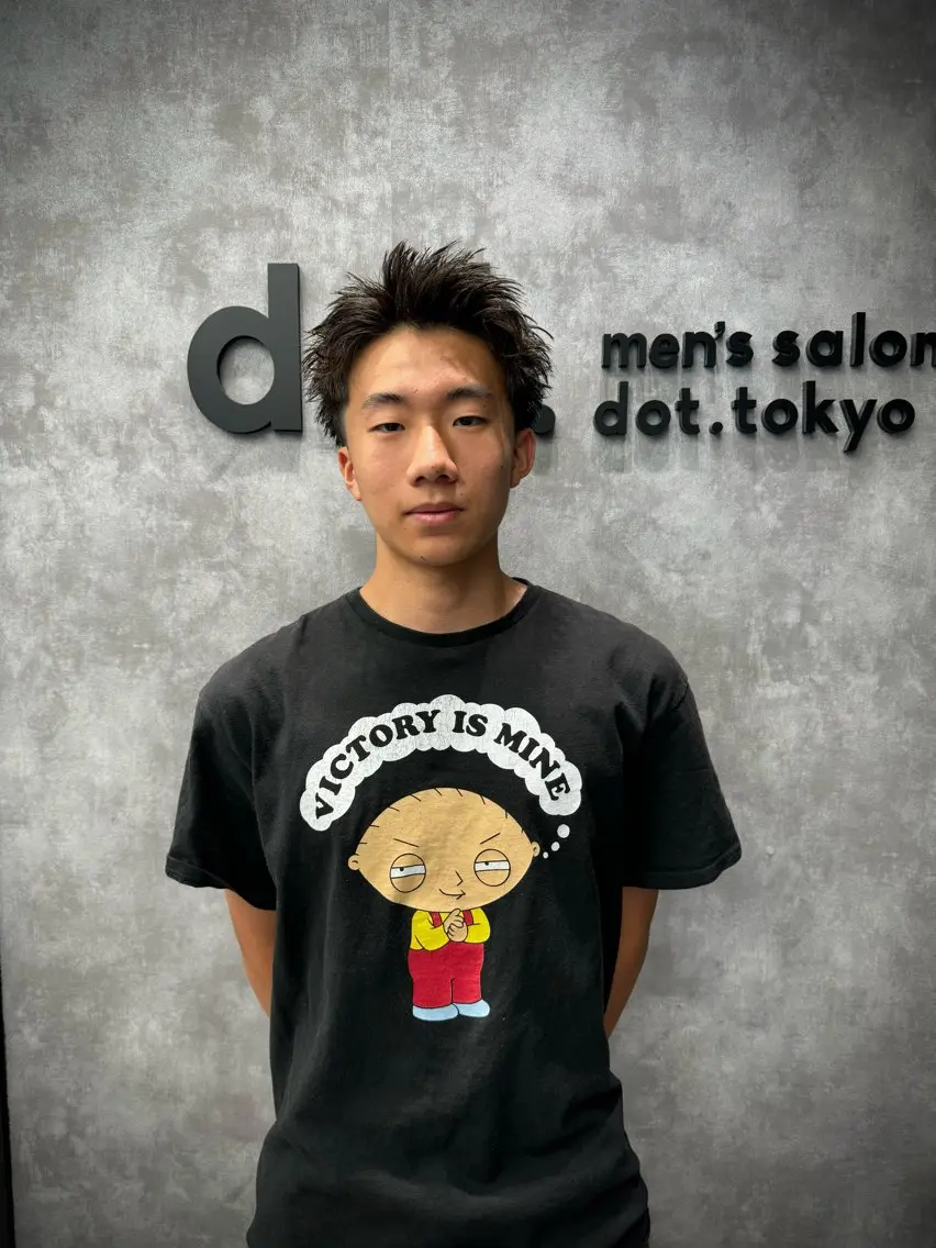 ショート メンズ カット トリートメント ヘアセット メンズ専門美容師店長 💈高橋和真💈のヘアスタイル