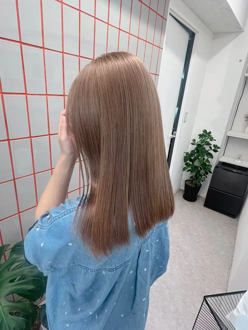 ロング カラー 💍モテる艶髪 透明感カラー💖のヘアスタイル
