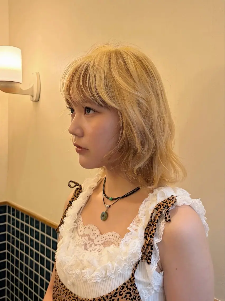 カラー デザインカラー はやし ちののヘアスタイル