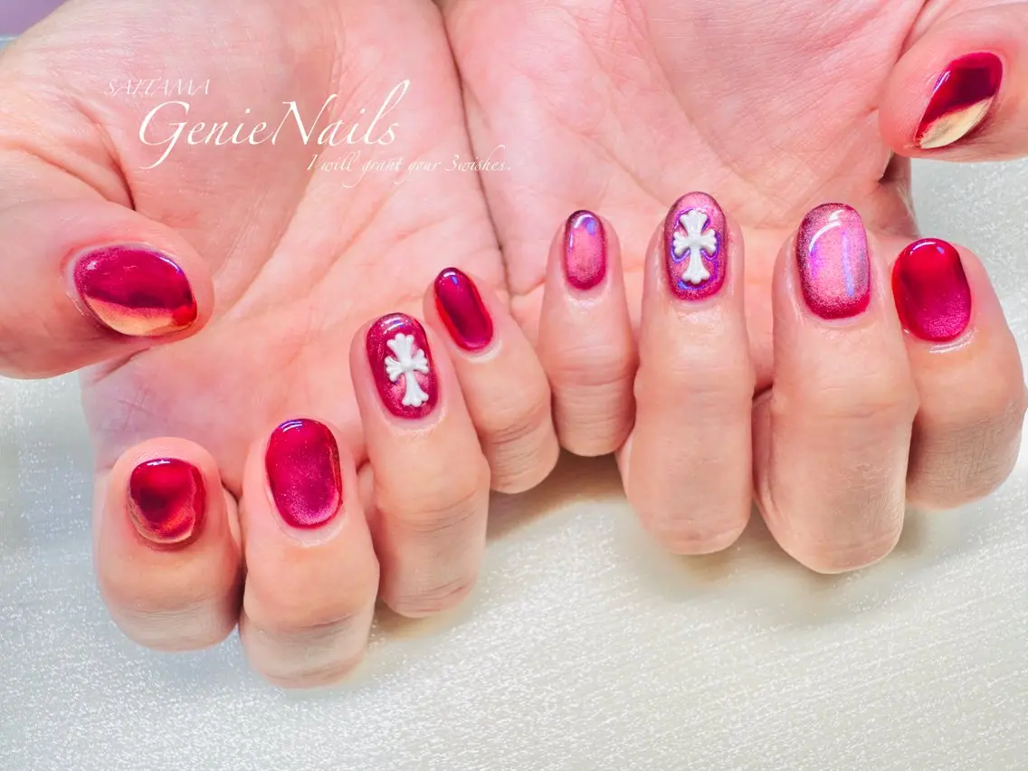 メンズ ネイル アートネイル メンズネイル 春ネイル Genie Nailsのネイルデザイン