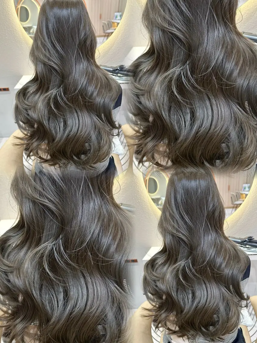 ロング ヘアカラー 🩵縮毛矯正・ボブ 岩原朋也🩵のヘアスタイル