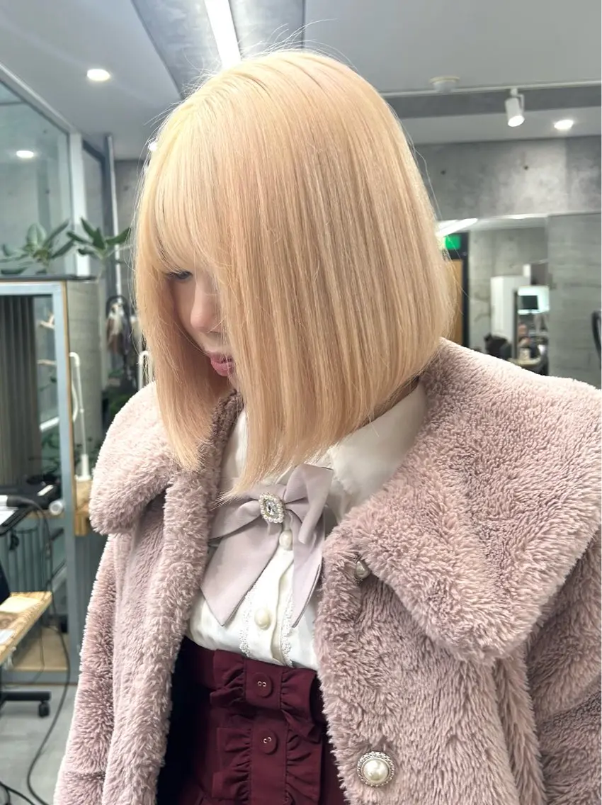 ショート カラー ヘアカラー トリートメント メンズ多数⚡ブリーチ 特化💚Acchonのヘアスタイル