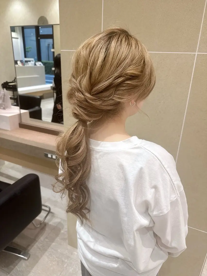 ヘアアレンジ ヘアセット sakura❀/板橋 モデル募集中🪄︎︎のヘアスタイル