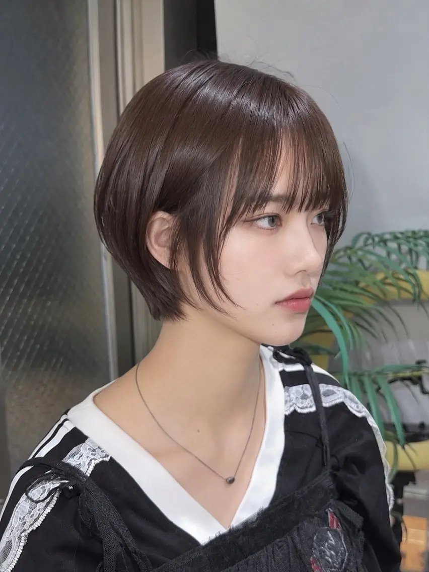 ショート カット ULTIST公認🌈 透明感カラー/アイリのヘアスタイル