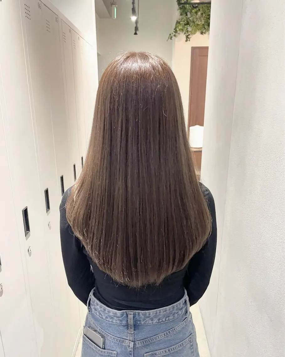 ロング カラー ベージュカラー ブリーチ ブリーチなしカラー ボブ/ショート /sora🌙✨️のヘアスタイル