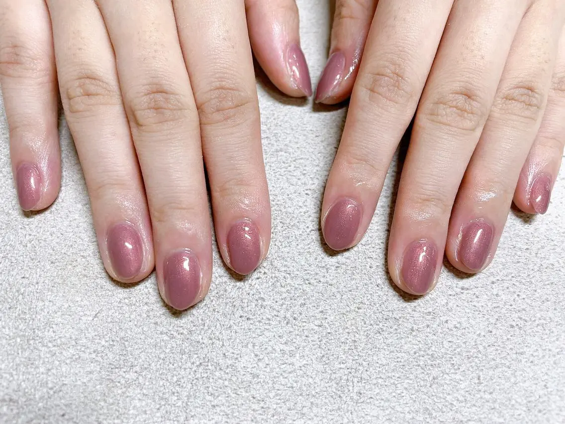 ネイル オーロラネイル フラワーネイル フットネイル フレンチネイル ジェルネイル ハンドネイル mogunail &blowのネイルデザイン
