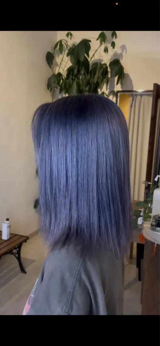 セミロング ヘアカラー 藤本 哲平のヘアスタイル