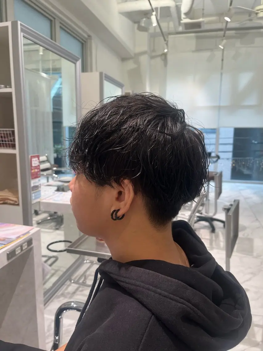 パーマ メンズ メンズパーマ 橋本 七海のヘアスタイル