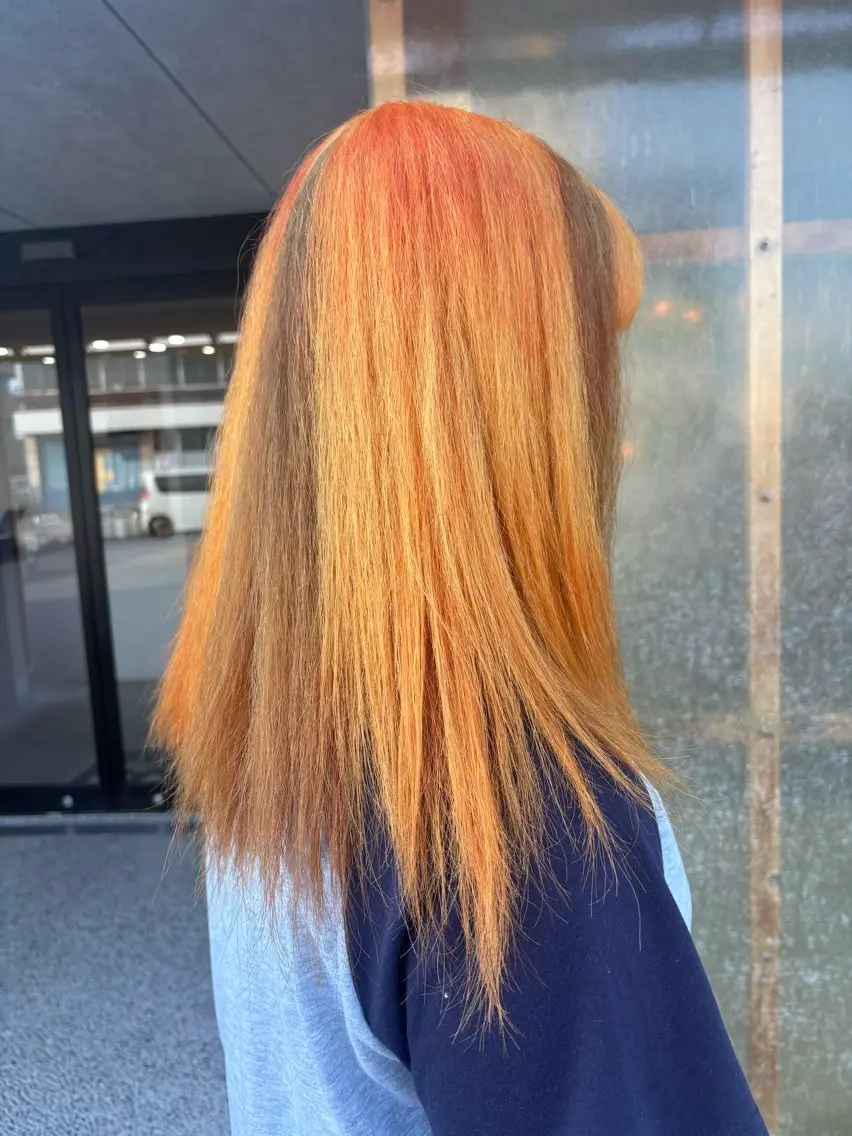 セミロング 丹羽 来夢のヘアスタイル